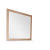 Innoci-Usa Anacapa 32 in. W Wall Mounted Vanity Set with Integrated Basin and Framed Mirror in Glossy White 91322081